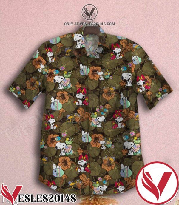 Snoopy Happy Easter Day Hawaiian Shirt, Unique Gifts For Friends - Vesles2014S 1