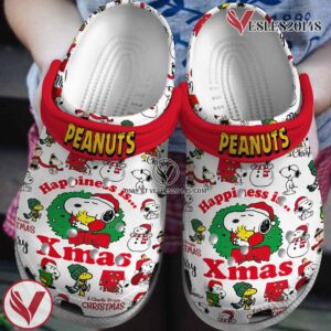 Snoopy Peanuts Cartoon Crocs Crocband Clogs Shoes Comfortable For Men Women and Kids Style 1, Unique Gift From  Vesles2014S