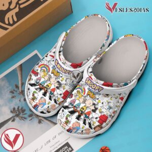 Snoopy Peanuts Cartoon Crocs Crocband Clogs Shoes Comfortable For Men Women and Kids Style 10, Unique Gift From  Vesles2014S 2