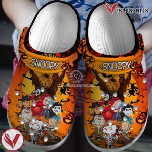 Snoopy Peanuts Cartoon Crocs Crocband Clogs Shoes Comfortable For Men Women and Kids Style 6, Unique Gift From  Vesles2014S