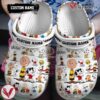Snoopy Peanuts Cartoon Crocs Crocband Clogs Shoes Custom Name For Men Women and Kids, Unique Gift From  Vesles2014S