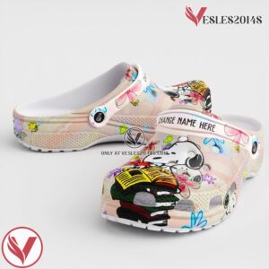 Snoopy Peanuts Cartoon Dog Crocs 3D Clog For Men Women Kids Shoes, Unique Gift From  Vesles2014S 2
