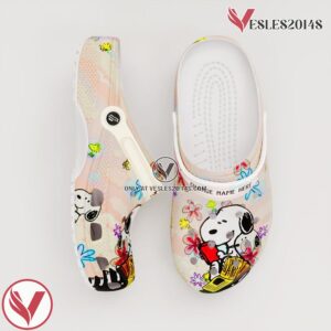 Snoopy Peanuts Cartoon Dog Crocs 3D Clog For Men Women Kids Shoes, Unique Gift From  Vesles2014S 3