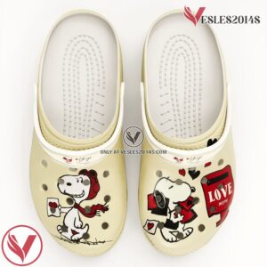 Snoopy Peanuts Cartoon Dog Crocs 3D Clog Shoes, Unique Gift From  Vesles2014S 2