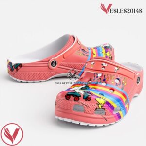 Snoopy Peanuts Cartoon Dog Rainbow Crocs 3D Clog For Men Women Kids Shoes, Unique Gift From  Vesles2014S 3