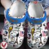 Snoopy USA Team 2024 Cartoon Crocs Crocband Clogs Shoes Comfortable For Men Women and Kids, Unique Gift From  Vesles2014S
