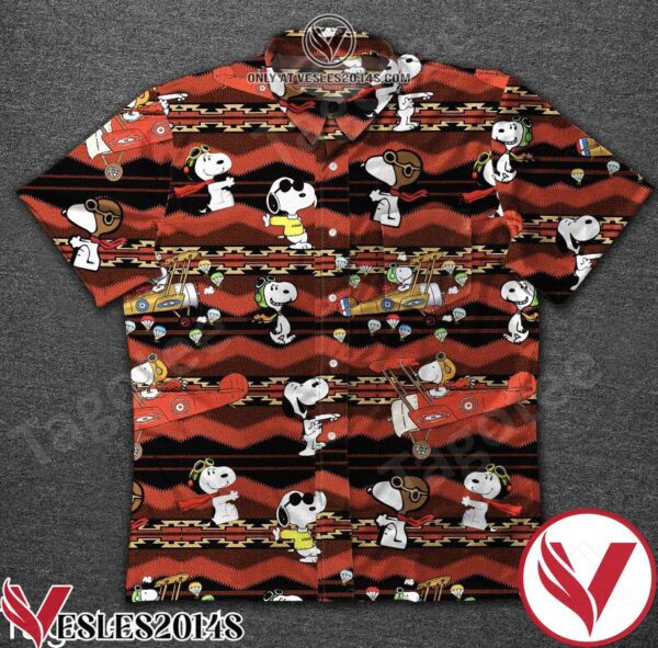 Snoopy Vintage Hawaiian Shirt, Unique Gifts For Friends - Vesles2014S 1