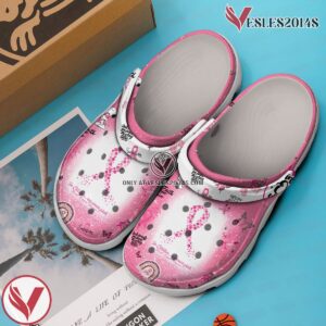 Snoopy We Wear Pink Breast Cancer Awareness Cartoon Crocs Crocband Clogs Shoes Comfortable For Men Women and Kids Style 3, Unique Gift From  Vesles2014S 2