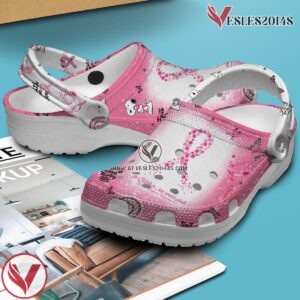 Snoopy We Wear Pink Breast Cancer Awareness Cartoon Crocs Crocband Clogs Shoes Comfortable For Men Women and Kids Style 3, Unique Gift From  Vesles2014S 3