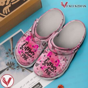 Snoopy We Wear Pink Breast Cancer Awareness Cartoon Crocs Crocband Clogs Shoes Comfortable For Men Women and Kids Style 4, Unique Gift From  Vesles2014S 2