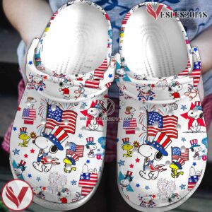 Snoppy Cartoon Crocs Crocband Clogs Shoes Comfortable For Men Women and Kids Style 1, Unique Gift From  Vesles2014S