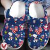 Snoppy Cartoon Crocs Crocband Clogs Shoes Comfortable For Men Women and Kids Style 2, Unique Gift From  Vesles2014S