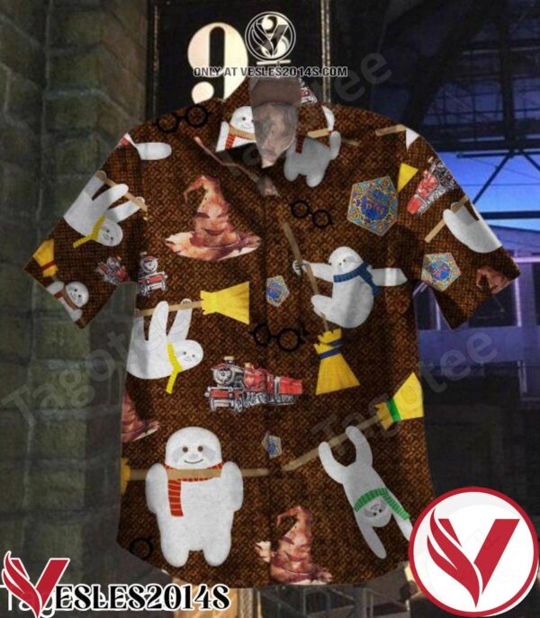Snowman Witch Hawaiian Shirt, Unique Gifts For Friends - Vesles2014S 1
