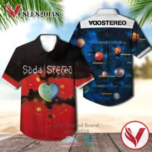 Soda Stereo Dynamo Casual Hawaiian Shirt, Best Gifts For Summer Vesles2014S