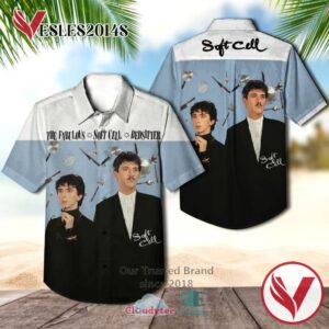 Soft Cell Bedsitter Casual Hawaiian Shirt, Best Gifts For Summer Vesles2014S