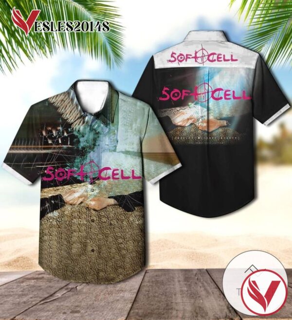 Soft Cell Cruelty Without Beauty Album Cover Hawaiian Shirt, Best Gift For Music Lovers Vesles2014S