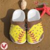 Softball lovers shoes Crocs Crocband Clogs Shoes For Men Women, Unique Gift From  Vesles2014S