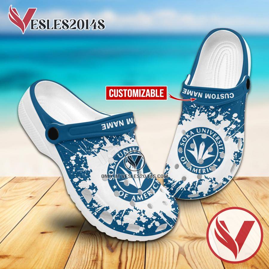 Soka University of America Crocs Shoes For Men And Women, Unique Clogs Shoes For Fans - Vesles2014S