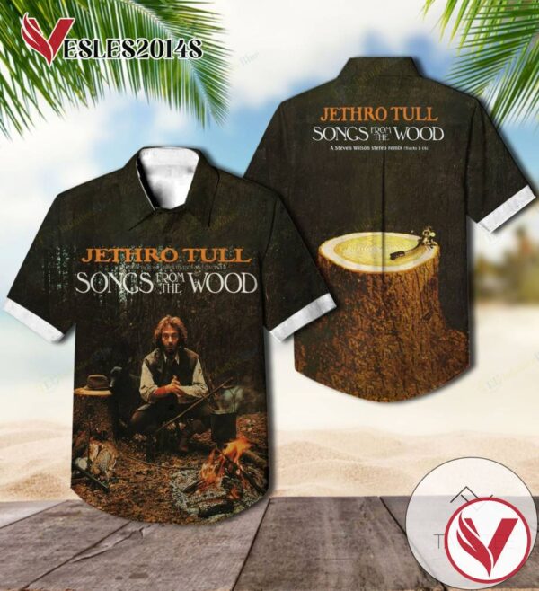 Songs From The Wood Studio Album By Jethro Tull Hawaiian Shirt, Best Gift For Music Lovers Vesles2014S