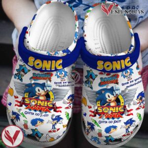 Sonic The Hedgehog Game Crocs Crocband Clogs Shoes Comfortable For Men Women and Kids Style 3, Unique Gift From  Vesles2014S
