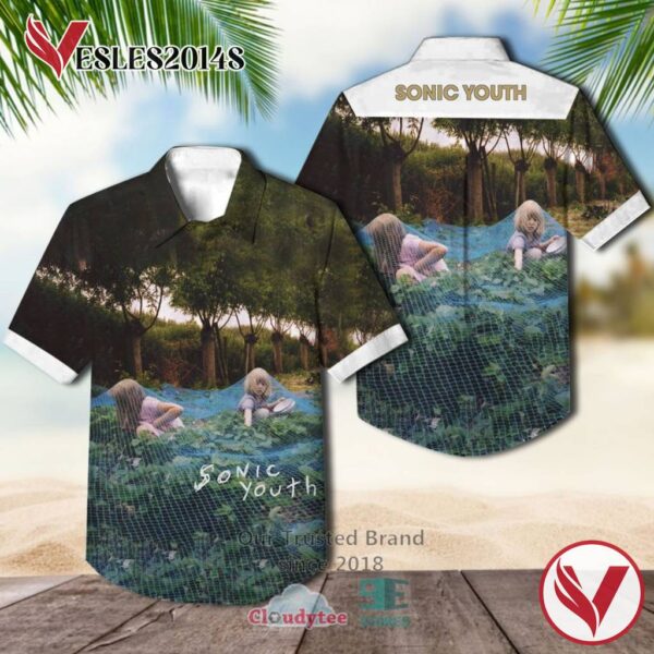 Sonic Youth Band Murray Street Album Hawaiian Shirt, Best Gift For Music Lovers Vesles2014S