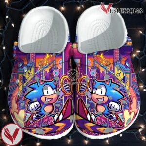 Sonic the Hedgehog Crocs Clog Shoes Style 2, Unique Gift From  Vesles2014S