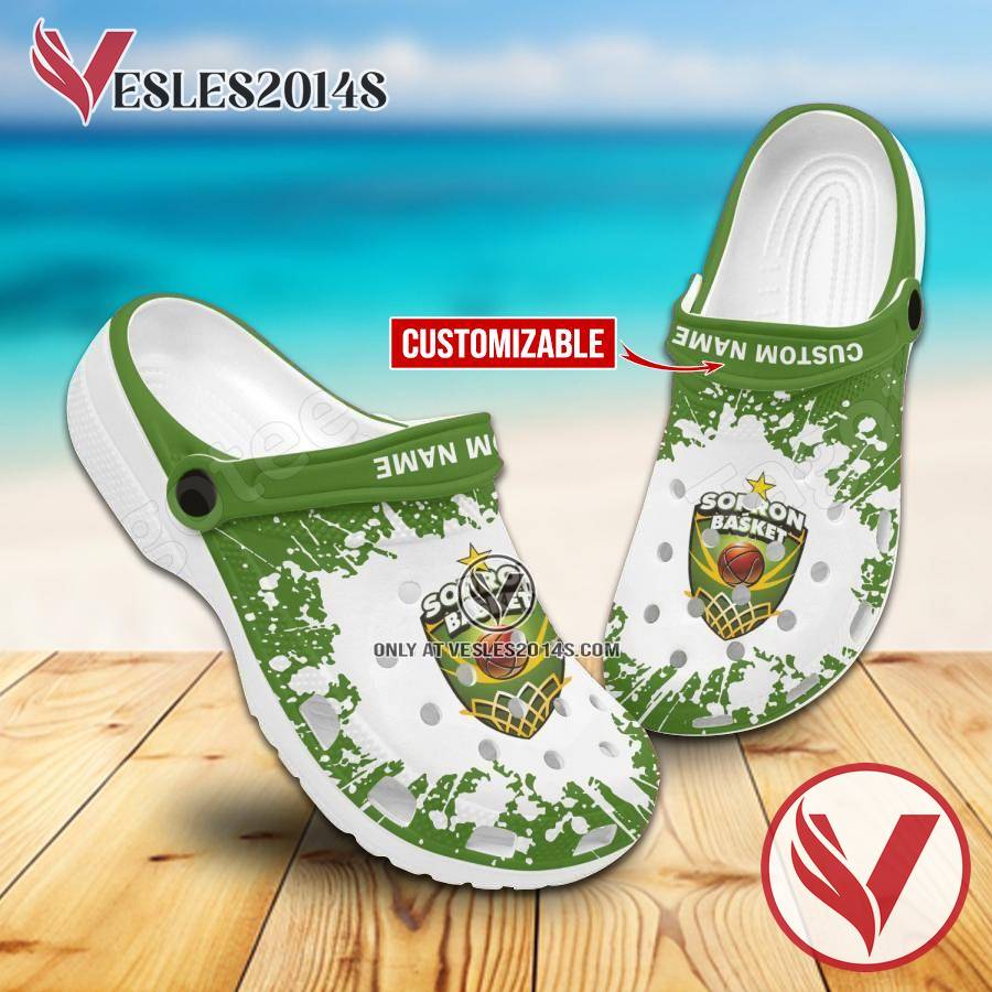 Sopron Basket Logo Crocs Shoes For Men And Women, Unique Clogs Shoes For Fans - Vesles2014S