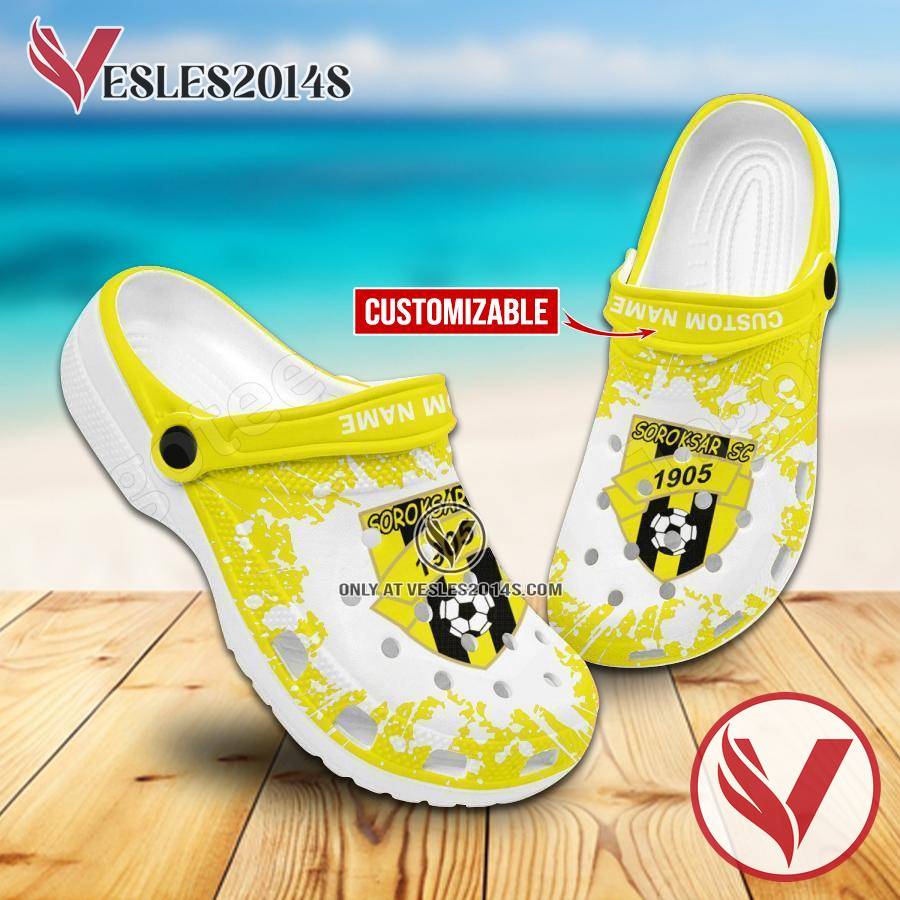 Soroksar SC Crocs Shoes For Men And Women, Unique Clogs Shoes For Fans - Vesles2014S