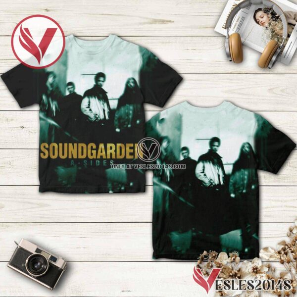 Soundgarden A-sides Album Cover Shirt, Unique Gifts For Music Lovers - Vesles2014S
