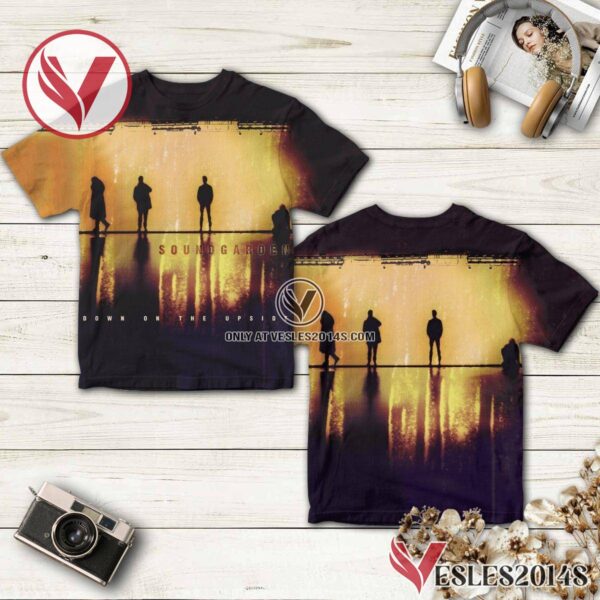 Soundgarden Down On The Upside Album Cover Shirt, Unique Gifts For Music Lovers - Vesles2014S