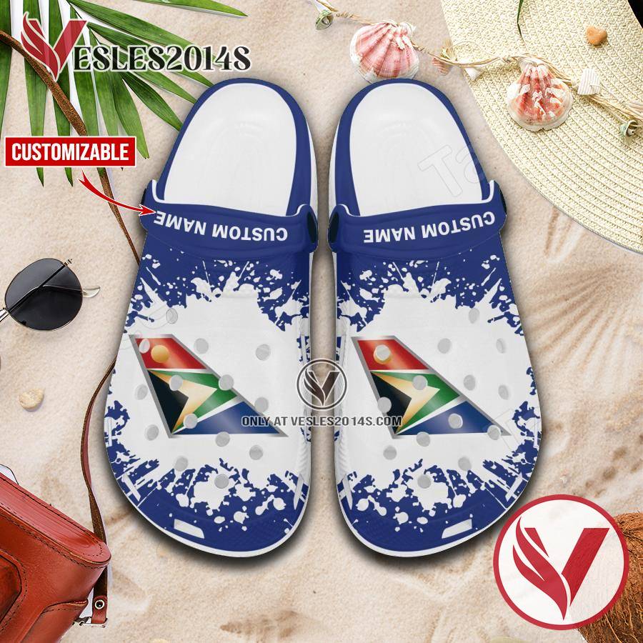 South African Airways Logo Crocs Shoes For Men And Women, Unique Clogs Shoes For Fans - Vesles2014S 1