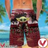 South Carolina Gamecocks & Baby Yoda Hawaiian Shirt And Short, Unique Gifts For Friends - Vesles2014S 1