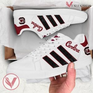 South Carolina Gamecocks Print Stan Smith Shoes, Best Sneaker For Fans - Vesles2014s 1