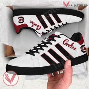 South Carolina Gamecocks Print Stan Smith Shoes, Best Sneaker For Fans - Vesles2014s