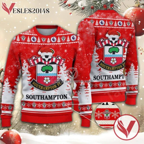 Southampton Sport Ugly Christmas Sweater, Unique Gifts For Fans - Vesles2014aS 1