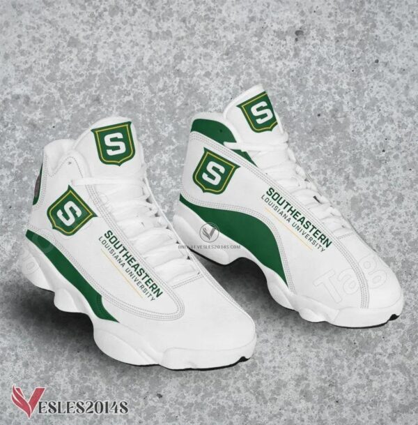 Southeastern Louisiana University Logo Air Jordan 13 Shoes, Best Sneaker Gifts For Fans - Vesles2014s