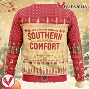Southern Comfort Ugly Christmas Sweater, Unique Christmas Gift For Fans - Vesles2014S 1