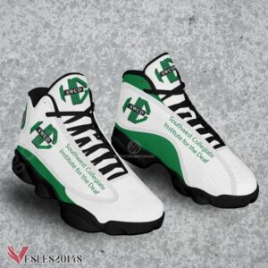 Southwest Collegiate Institute for the Deaf Logo Air Jordan 13 Shoes, Best Sneaker Gifts For Fans - Vesles2014s 1