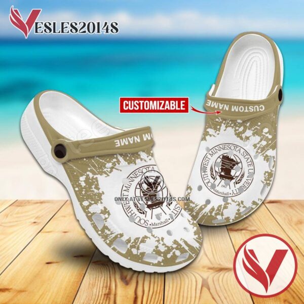 Southwest Minnesota State University Crocs Clogs Shoes, Unique Footwear For Fans - Vesles2014S