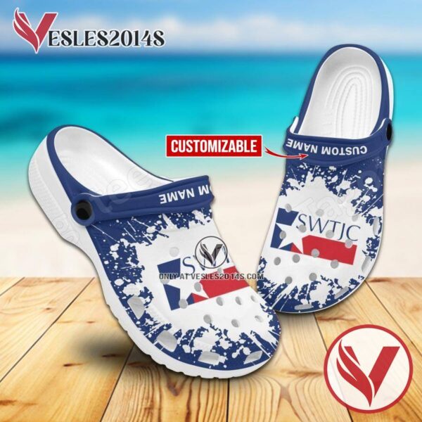 Southwest Texas Junior College Clog Unisex Crocs, Unique Footwear For Fans - Vesles2014S