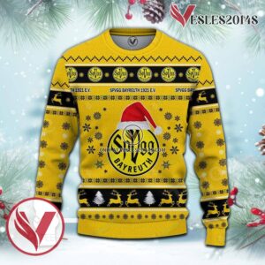SpVgg Bayreuth 1921 e.V Sport Ugly Christmas Sweater, Unique Gifts For Fans - Vesles2014aS 2