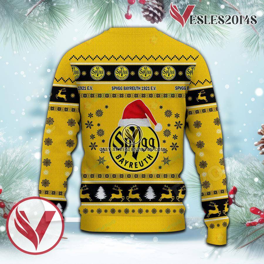 SpVgg Bayreuth 1921 e.V Sport Ugly Christmas Sweater, Unique Gifts For Fans - Vesles2014aS 3