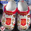 Spain National Football Team 2024 EuroCrocs Crocband Clogs Shoes Comfortable For Men Women and Kids, Unique Gift From  Vesles2014S