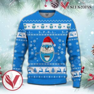 Spal 2013 Sport Ugly Christmas Sweater, Unique Gifts For Fans - Vesles2014aS ecF 2