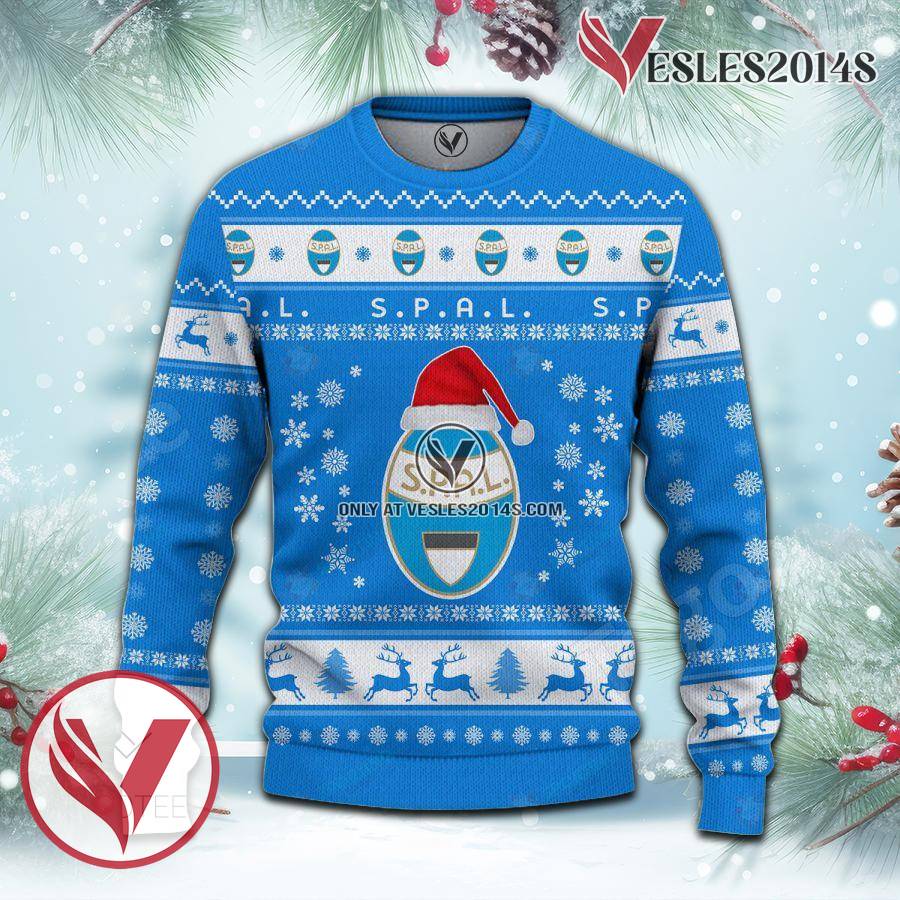 Spal 2013 Sport Ugly Christmas Sweater, Unique Gifts For Fans - Vesles2014aS ecF 2