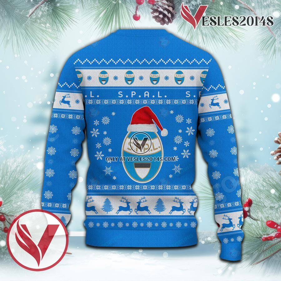 Spal 2013 Sport Ugly Christmas Sweater, Unique Gifts For Fans - Vesles2014aS ecF 3