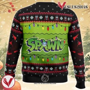 Spawn Ugly Christmas Sweater, Unique Christmas Gift For Fans - Vesles2014S 1