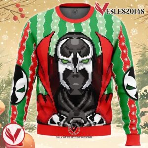 Spawn v2 Ugly Christmas Sweater, Unique Christmas Gift For Fans - Vesles2014S