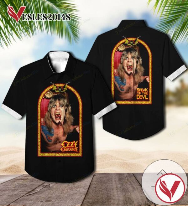 Speak Of The Devil Live Album By Ozzy Osbourne Hawaiian Shirt, Best Gift For Music Lovers Vesles2014S