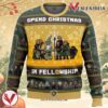 Spend Christmas in Fellowship The Lord of the Rings Ugly Christmas Sweater, Unique Christmas Gift For Fans - Vesles2014S